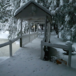 snow bridge